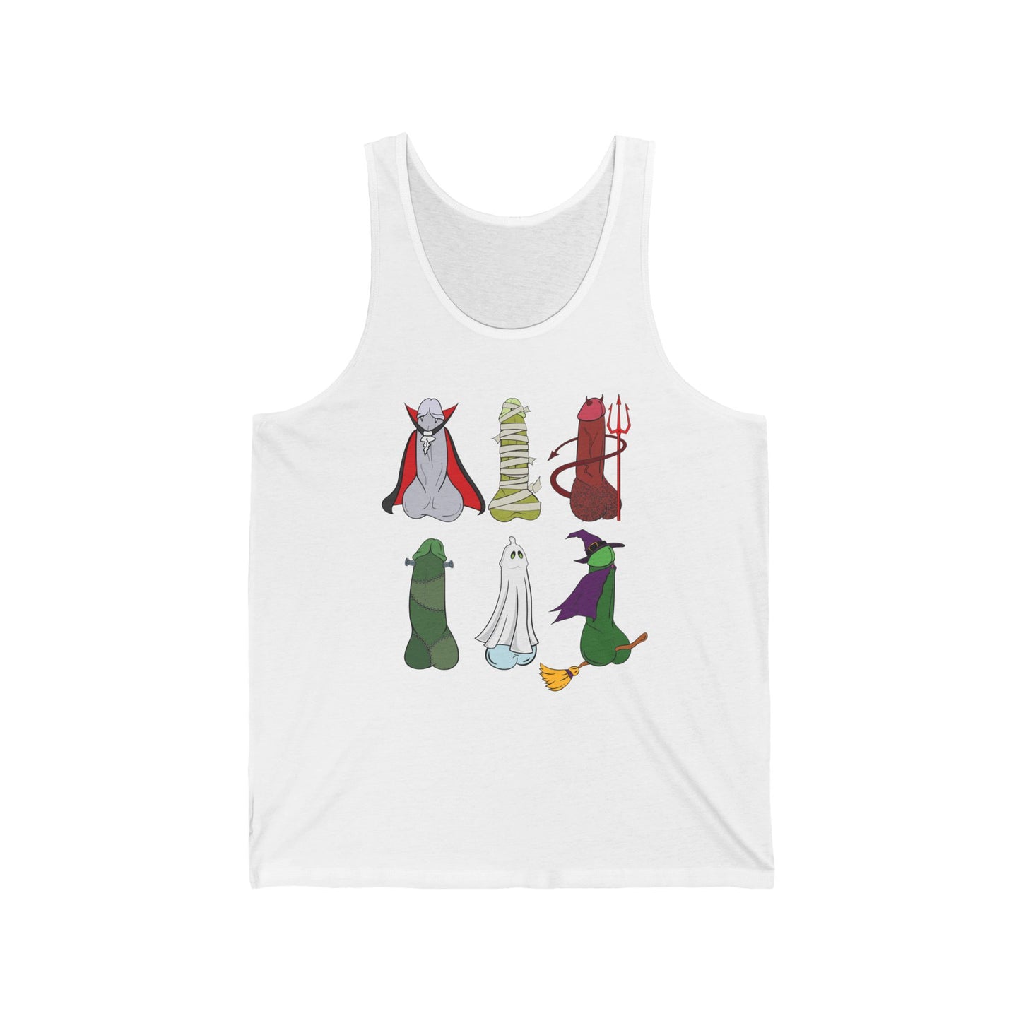 Halloween Cock-stume Collection Premium Tank Top