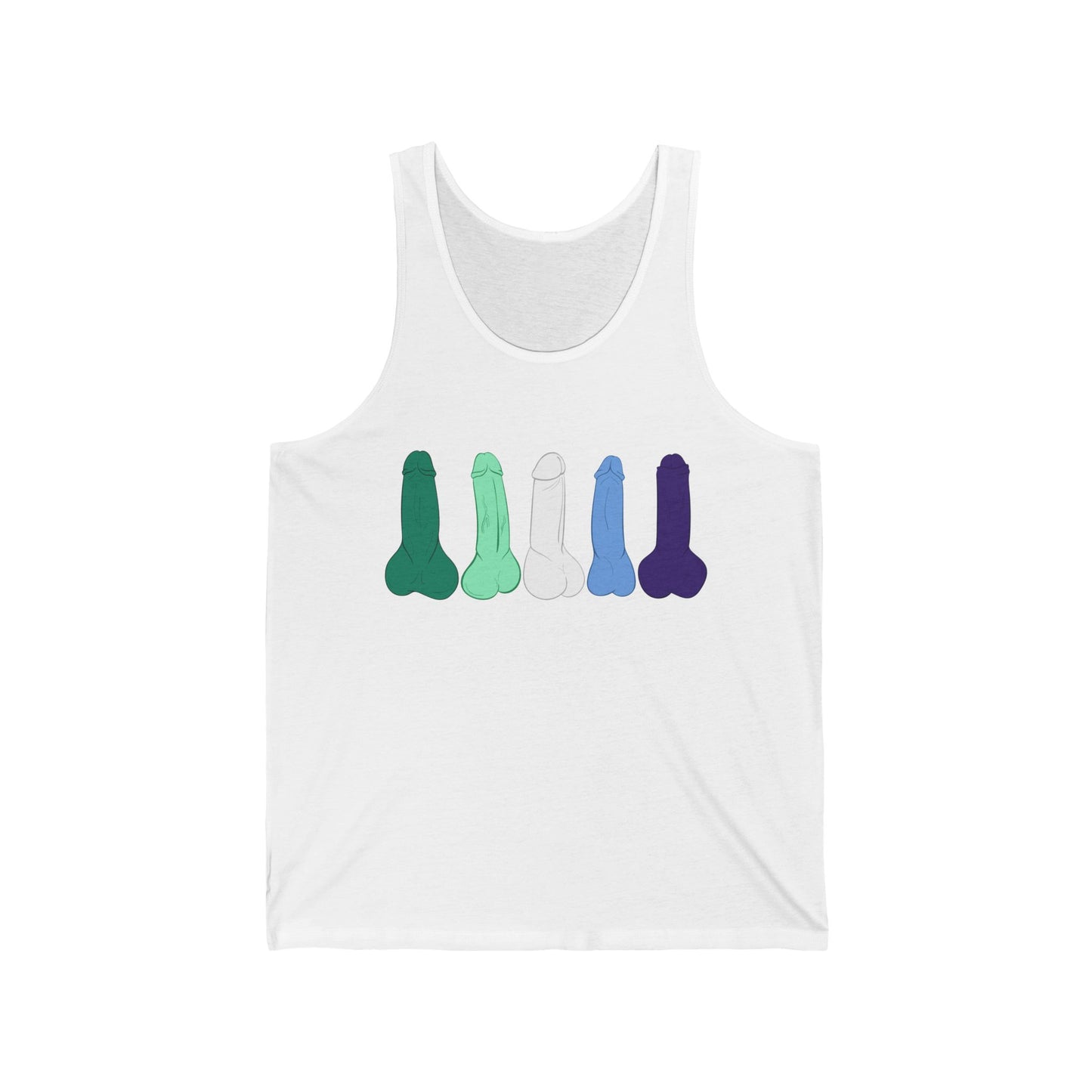 Gay Male Pride Premium Tank Top