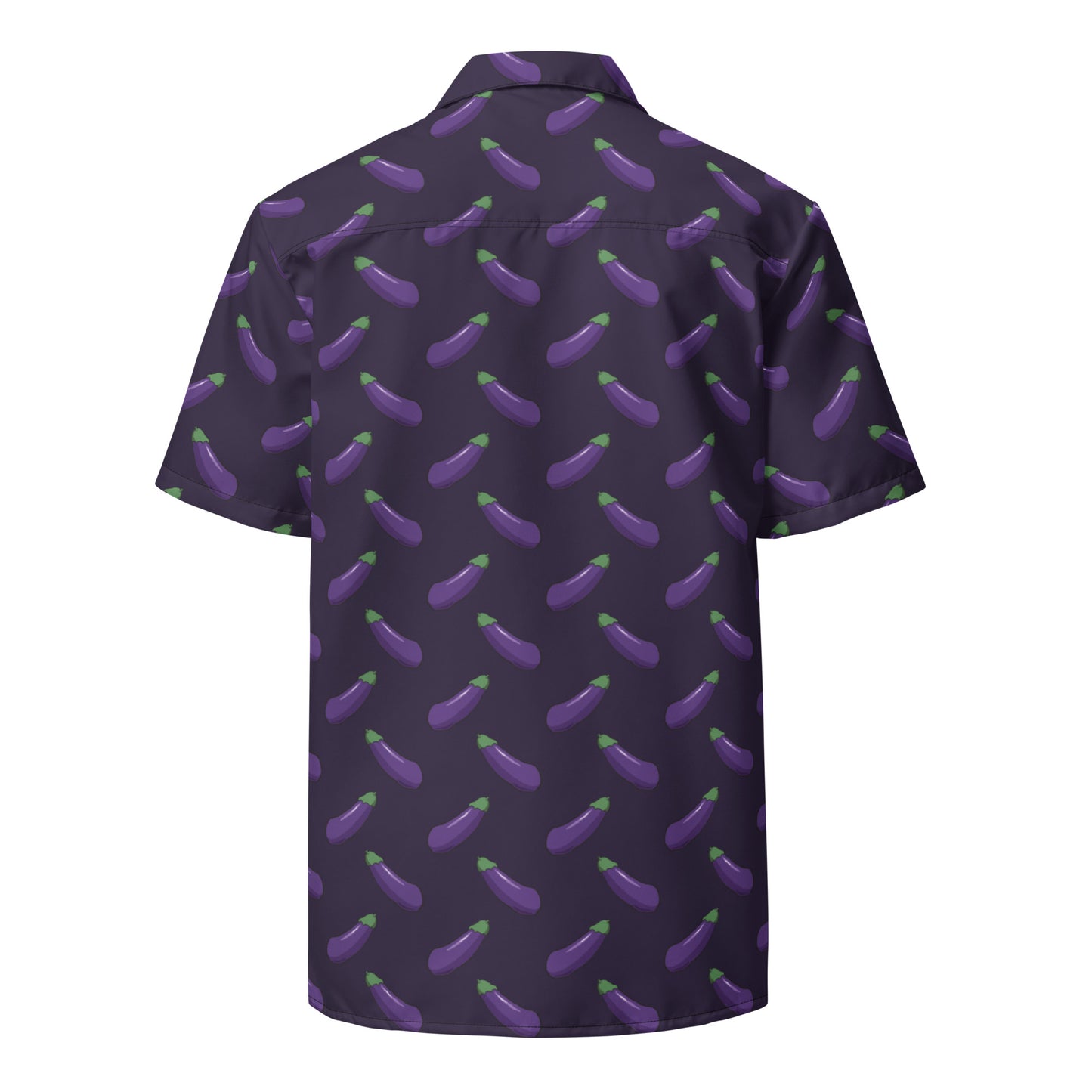 Happy Eggplant Short Sleeve Shirt