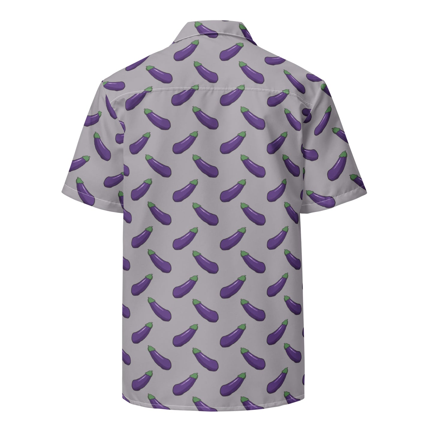 Happy Eggplant Short Sleeve Shirt