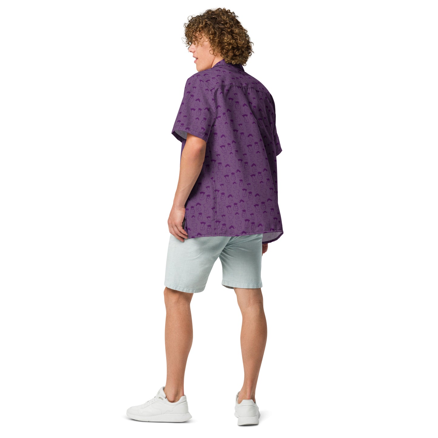 Purple Dick Hawaiian Shirt