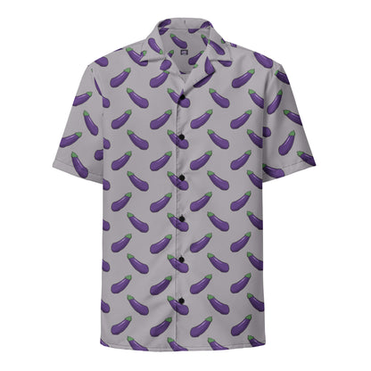 Happy Eggplant Short Sleeve Shirt