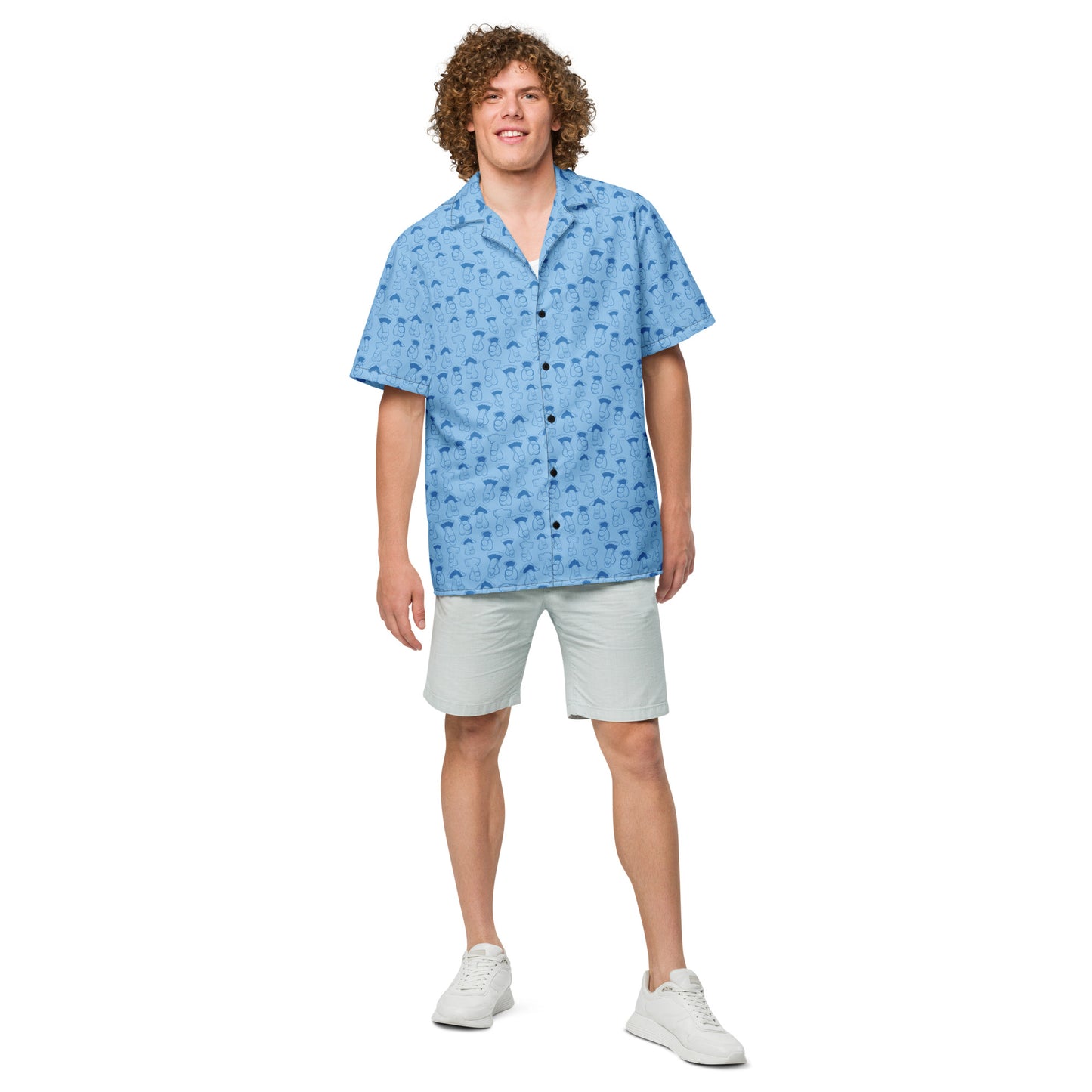 Blue Dick Hawaiian Shirt