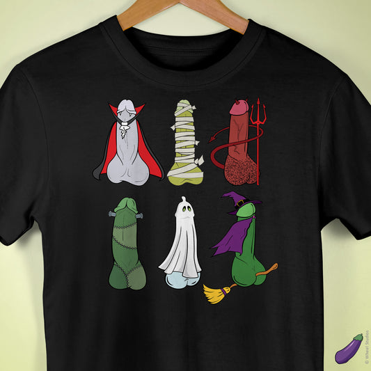 Halloween Cock-stumes Premium T-Shirt