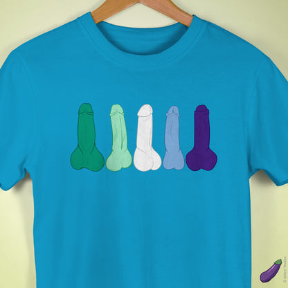 Gay Male Pride Penises Premium T-Shirt