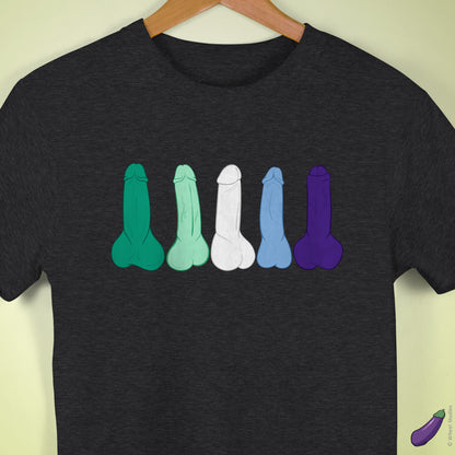 Gay Male Pride Penises Premium T-Shirt