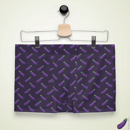 Happy Eggplant Boxer Briefs