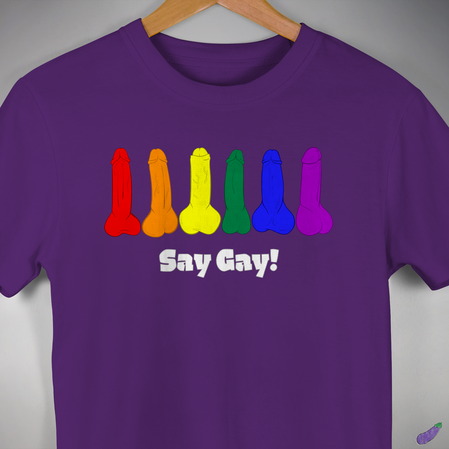 LGBTQ Pride Penises Premium T-Shirt