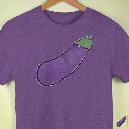 Distressed Happy Eggplant Premium T-Shirt