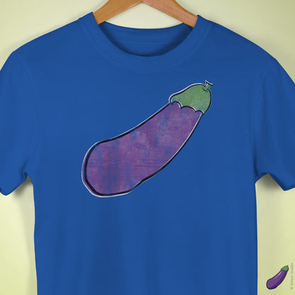 Distressed Happy Eggplant Premium T-Shirt