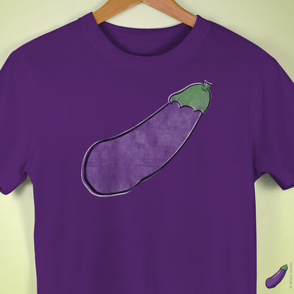 Distressed Happy Eggplant Premium T-Shirt